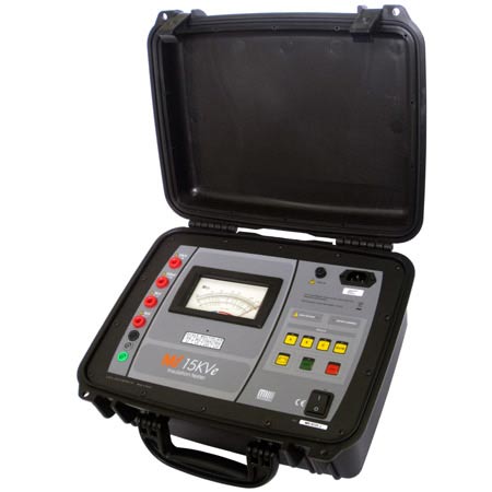 MEGOHMETRO ANALOGICO MI-15KVE